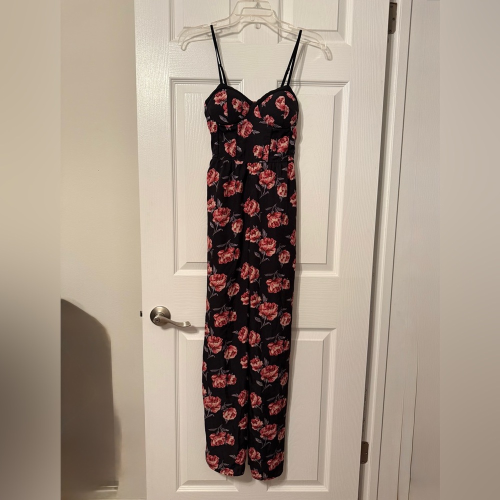Band of Gypsies Floral Jumpsuit